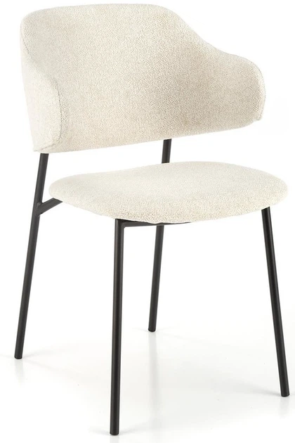 Стілець для кухні та вітальні Halmar K497 Кремовий (5905248126008) - зображення 10