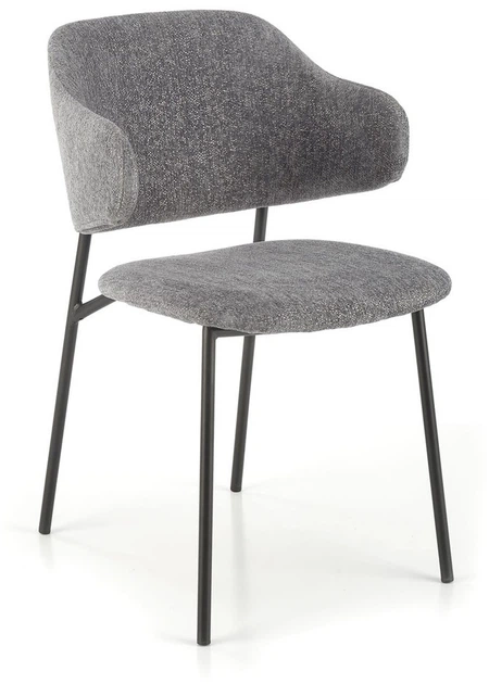 Стілець для кухні та вітальні Halmar K497 Попелястий (5905248125995) - зображення 10