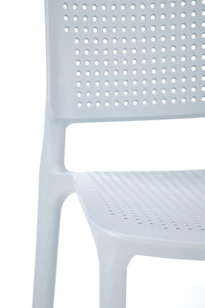 Стілець для кухні Halmar K514 пластиковий Світло-блакитний (5905248126299) - зображення 3