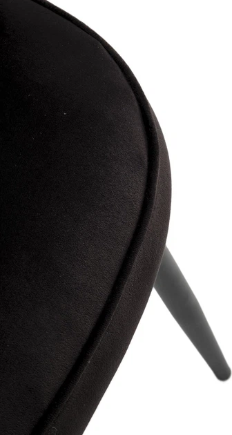 Krzesło do kuchni i salonu Halmar K506 Czarne ze wzorem (5905248126152) - obraz 5