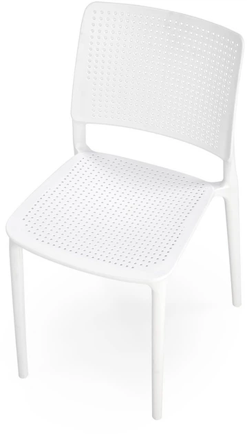 Стілець для кухні Halmar K514 пластиковий Білий (5905248126275) - зображення 13