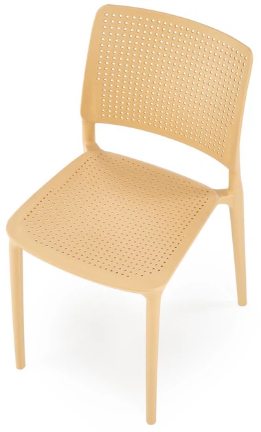 Стілець для кухні Halmar K514 пластиковий Помаранчевий (5905248126312) - зображення 14