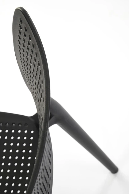 Стілець для кухні Halmar K514 пластиковий Чорний (5905248126282) - зображення 17