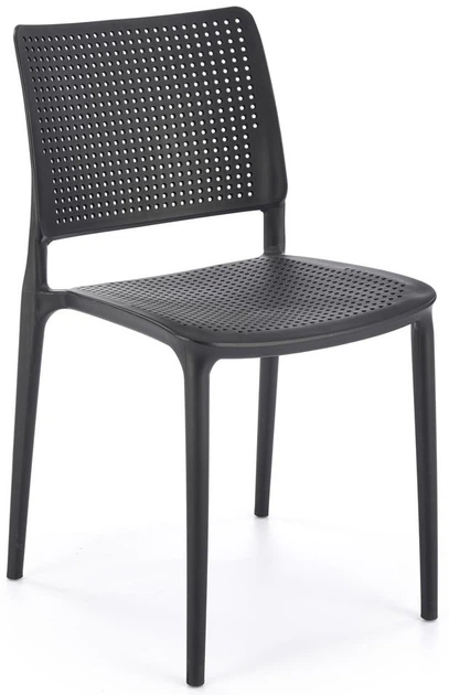 Стілець для кухні Halmar K514 пластиковий Чорний (5905248126282) - зображення 19