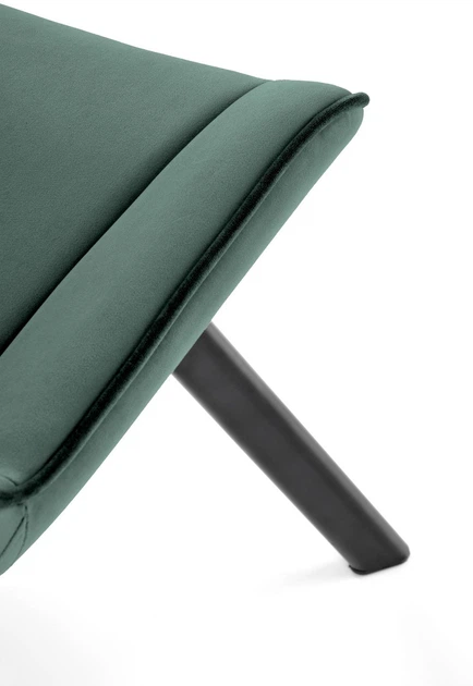 Стілець для кухні та вітальні Halmar K520 обертальний Темно-зелений (5905248126428) - зображення 2