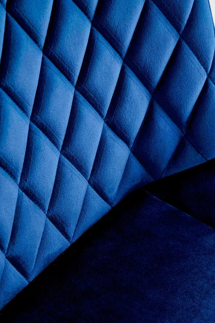 Стілець для кухні та вітальні Halmar K520 обертальний Синій (5905248131996) - зображення 6