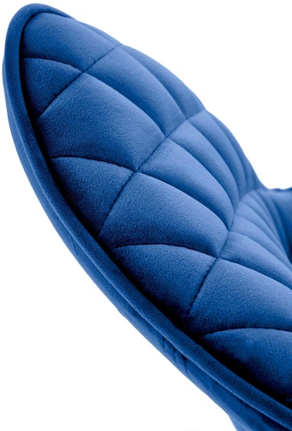 Стілець для кухні та вітальні Halmar K520 обертальний Синій (5905248131996) - зображення 15