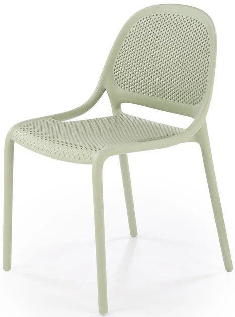 Krzesło do kuchni Halmar K532 plastikowe Miętowe (5905248132221) - obraz 6