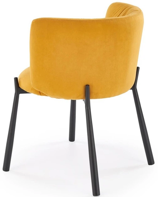 Krzesło do kuchni i salonu Halmar K531 Musztardowe (5905248132177) - obraz 5