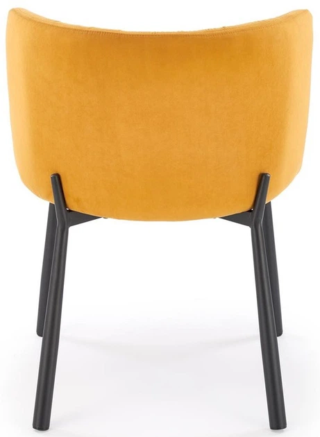 Krzesło do kuchni i salonu Halmar K531 Musztardowe (5905248132177) - obraz 9