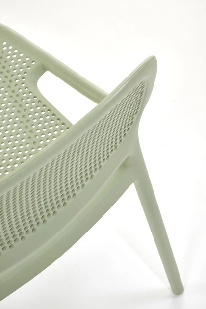 Krzesło do kuchni Halmar K532 plastikowe Miętowe (5905248132221) - obraz 11