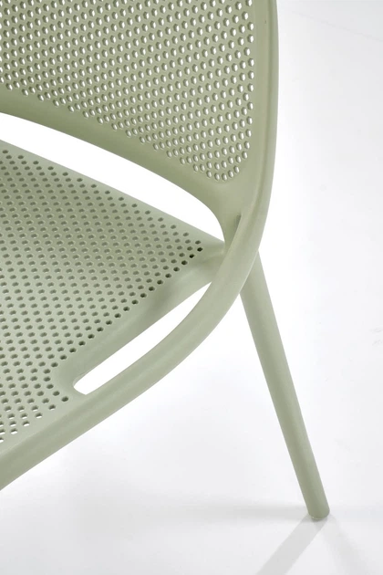 Krzesło do kuchni Halmar K532 plastikowe Miętowe (5905248132221) - obraz 12