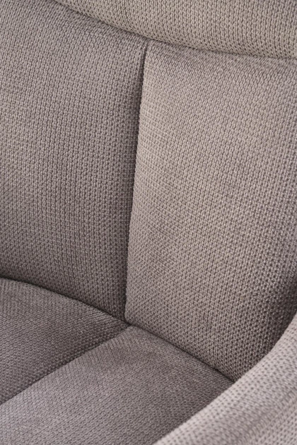 Krzesło do kuchni i salonu Halmar K536 obrotowe Popielate (5905248132337) - obraz 10