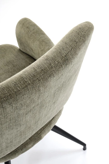 Krzesło do kuchni i salonu Halmar K542 obrotowe Oliwkowe (5905248132498) - obraz 2