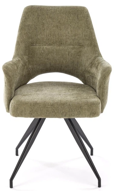 Krzesło do kuchni i salonu Halmar K542 obrotowe Oliwkowe (5905248132498) - obraz 7