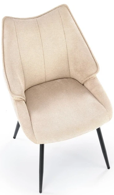Krzesło do kuchni i salonu Halmar K543 Beżowe (5905248132511) - obraz 7