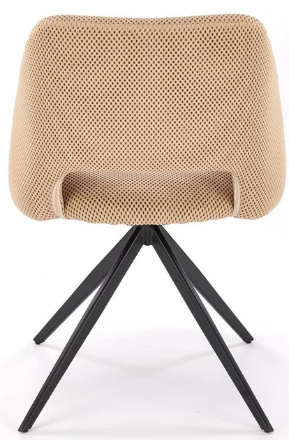 Стілець для кухні та вітальні Halmar K546 обертальний Бежевий (5905248132580) - зображення 10
