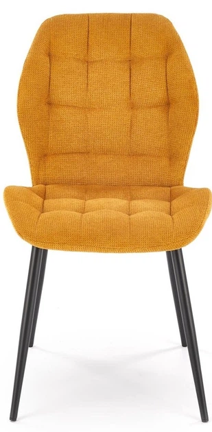 Стілець для кухні та вітальні Halmar K548 Гірчичний (5905248132665) - зображення 7