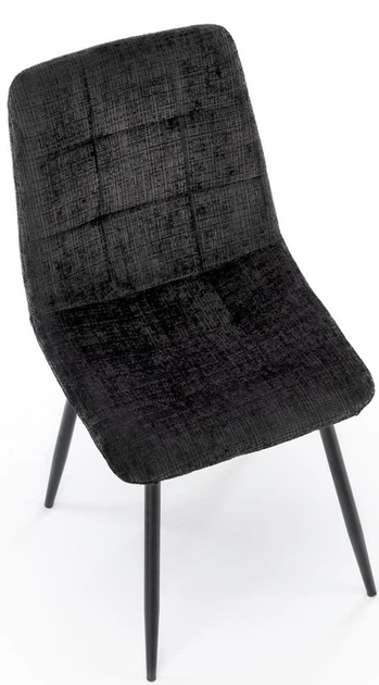 Стілець для кухні та вітальні Halmar K547 Чорний (5905248132634) - зображення 9