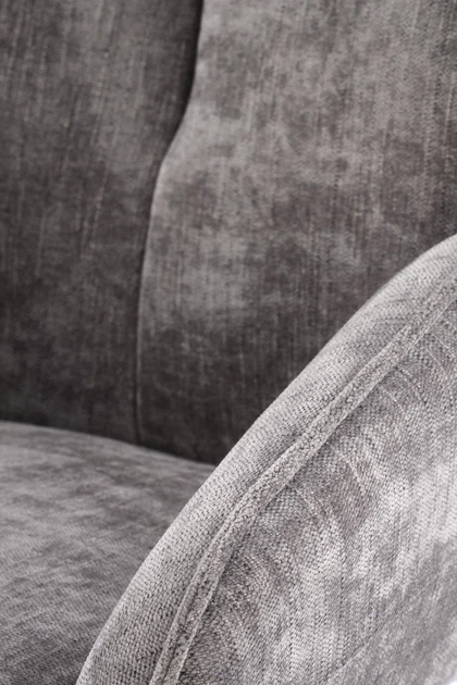 Krzesło do kuchni i salonu Halmar K553 obrotowe Popielate (5905248132801) - obraz 2