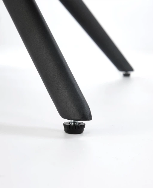 Krzesło do kuchni i salonu Halmar K554 obrotowe Popielate (5905248132825) - obraz 4