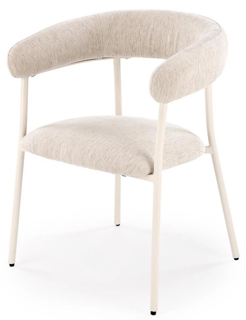 Krzesło do kuchni i salonu Halmar K557 Jasnobeżowe (5905248132856) - obraz 6