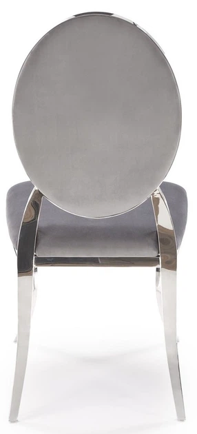 Стілець для кухні та вітальні Halmar K555 Попелястий/Сріблястий (5905248132832) - зображення 9