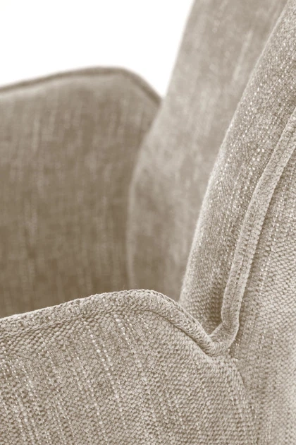 Стілець для кухні та вітальні Halmar K553 обертальний Бежевий (5905248132795) - зображення 10