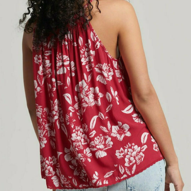 Жіноча блуза SuperDry Vintage Beach Cami Top на бретельках S W6011278A Z6J S - Фото 2 Жіноча блуза SuperDry Vintage Beach Cami Top на бретельках S W6011278A Z6J S - изображение 2