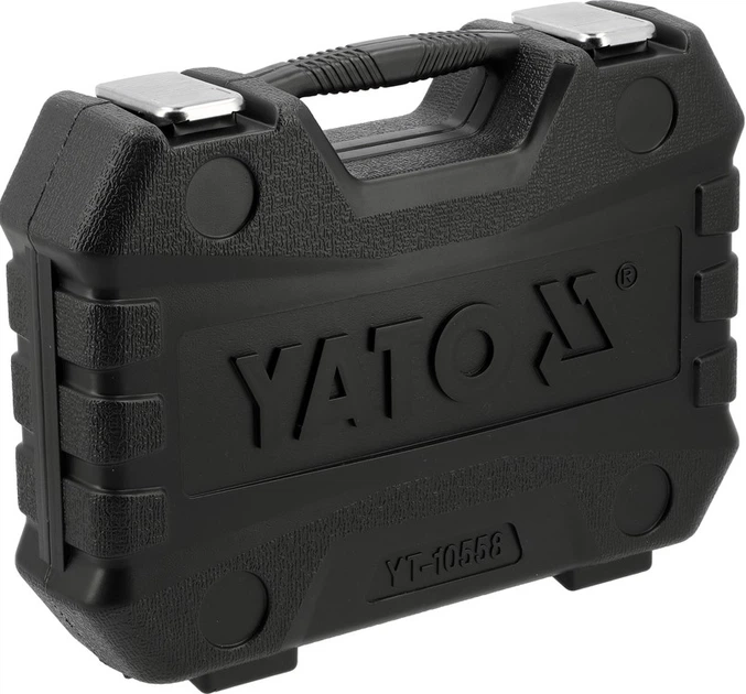 Набір ударних головок Yato 1/2" 27 елементів (YT-10558) - зображення 3