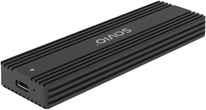 Obudowa zewnętrzna Savio External M.2 SSD NVMe & NGFF enclosure, AK-84 Black (5901986049876) - obraz 2