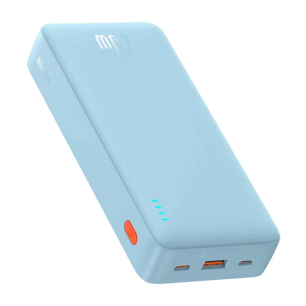Портативний зарядний пристрій Baseus Airpow 20W 20000mAh Blue (P10022804313-00) - зображення 4