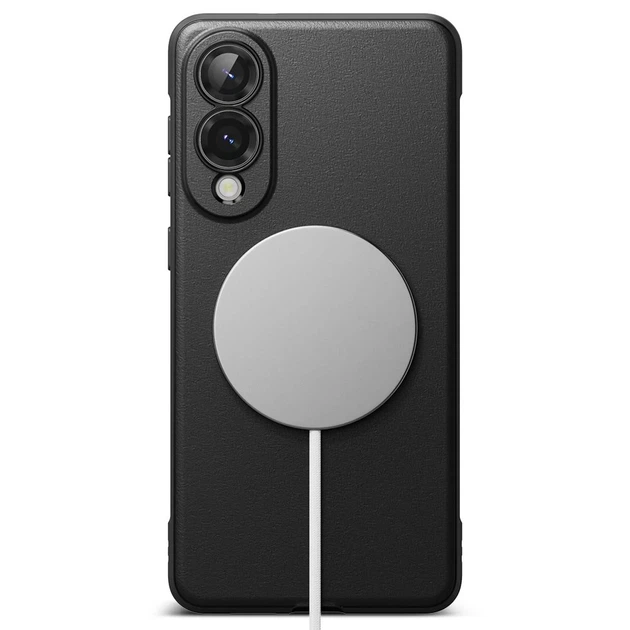 Чехол Ringke Onyx Magnetic для Samsung Galaxy S25 Edge (S937) Black with MagSafe (8800293854456) - Фото 3 Чехол Ringke Onyx Magnetic для Samsung Galaxy S25 Edge (S937) Black with MagSafe (8800293854456) - изображение 3