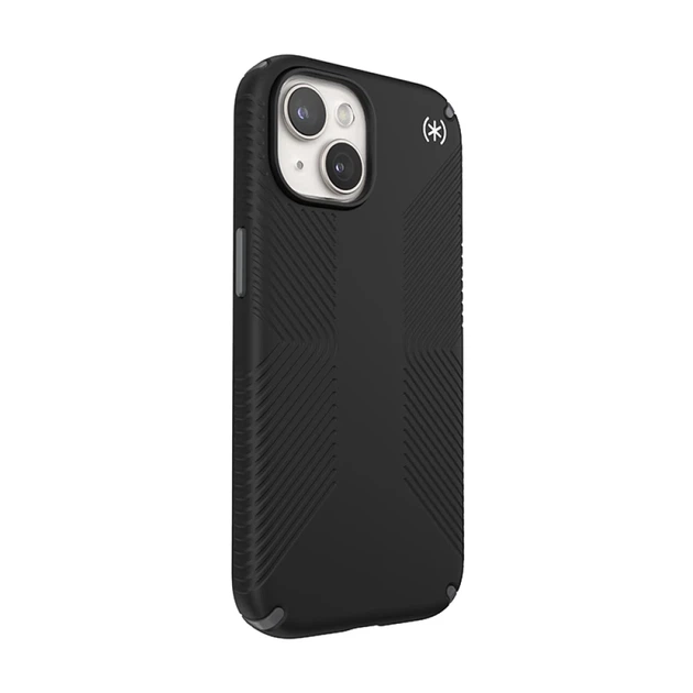Чехол Speck Presidio2 Grip для iPhone 15 | 14 | 13 Black/Slate Grey with MagSafe (150557-3205) - Фото 3 Чехол Speck Presidio2 Grip для iPhone 15 | 14 | 13 Black/Slate Grey with MagSafe (150557-3205) - изображение 3