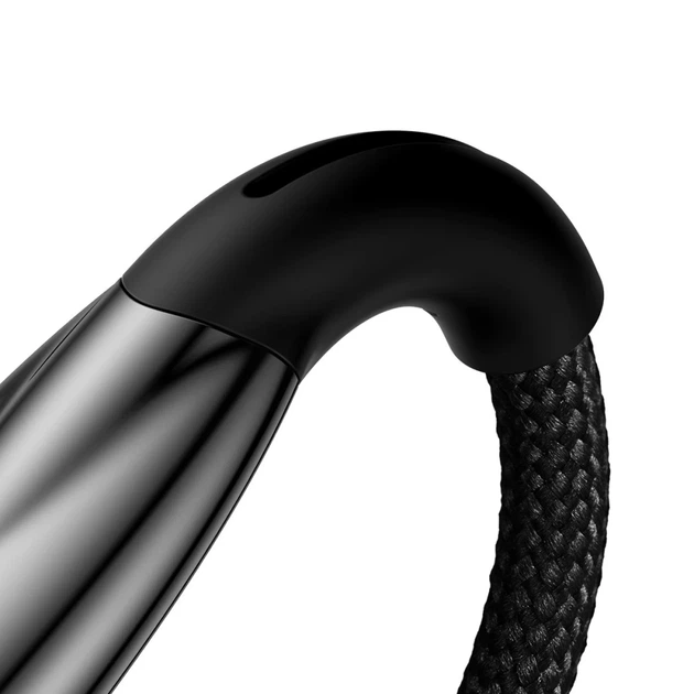 Кабель Baseus Glimmer Series Fast Charge USB-C to USB-C 100W 1m Black (CADH000701) - Фото 6 Кабель Baseus Glimmer Series Fast Charge USB-C to USB-C 100W 1m Black (CADH000701) - зображення 6