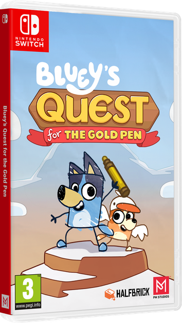 Гра Nintendo Switch Bluey's Quests for the Gold Pen (Картридж) (5056635621788) - зображення 2