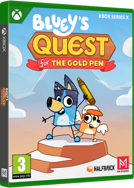 Гра XSX Bluey's Quests for the Gold Pen (Blu-ray диск) (5056635622020) - зображення 2