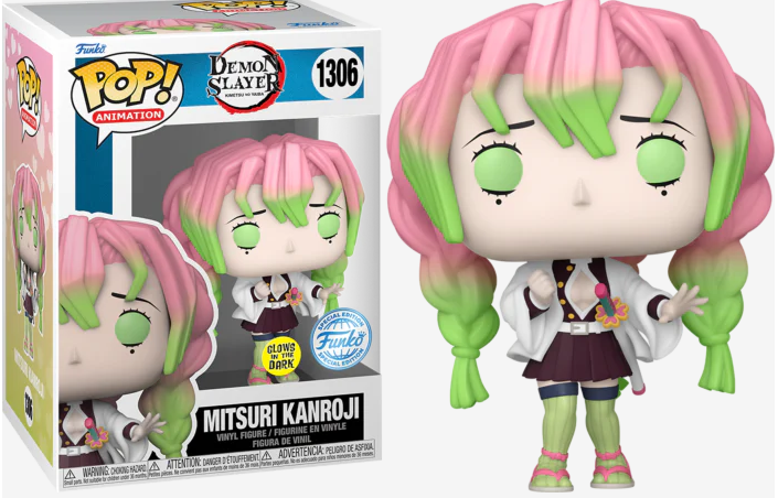 Фигурка Мицури Канроджи — Funko Pop! ANIMATION: DEMON SLAYER — MITSURI KANROJI (EXCLUSIVE) #1306 - Фото 2 Фигурка Мицури Канроджи — Funko Pop! ANIMATION: DEMON SLAYER — MITSURI KANROJI (EXCLUSIVE) #1306 - изображение 2