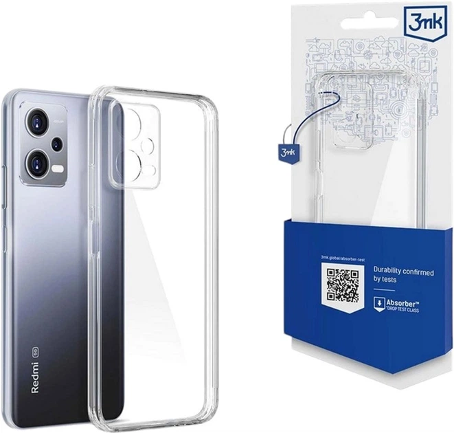 Etui 3MK Clear Case do Xiaomi Redmi Note 12 Pro+ Transparent (5903108496957) - obraz 2
