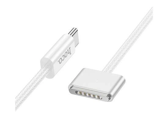 Кабель USB-C to MagSafe 2 — Apple 2 м, Hoco X103, White (777074) - Фото 2 Кабель USB-C to MagSafe 2 — Apple 2 м, Hoco X103, White (777074) - изображение 2