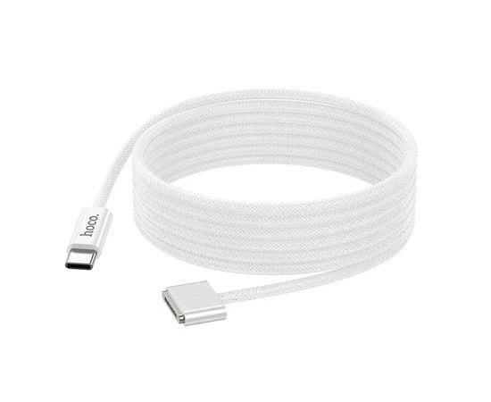 Кабель USB-C to MagSafe 2 — Apple 2 м, Hoco X103, White (777074) - Фото 4 Кабель USB-C to MagSafe 2 — Apple 2 м, Hoco X103, White (777074) - изображение 4