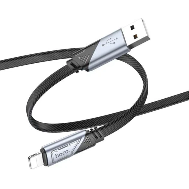 Кабель USB-C до USB-C 1 м 60W Hoco U119 — Black (785171) - Фото 1 Кабель USB-C до USB-C 1 м 60W Hoco U119 — Black (785171) - зображення 1