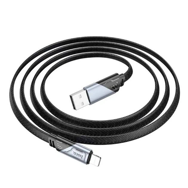 Кабель USB-C до USB-C 1 м 60W Hoco U119 — Black (785171) - Фото 2 Кабель USB-C до USB-C 1 м 60W Hoco U119 — Black (785171) - зображення 2