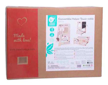 Багатофункціональні дитячі меблі Classic World Learning Tower and Table 90 см 60522 (6927049065224) - зображення 4