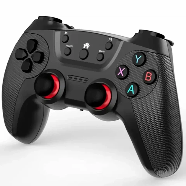 Бездротові джойстики 2 шт для ПК Android PS3 радіус дії 8 метрів 19 сірий кнопок XO GP4 - Фото 4 Бездротові джойстики 2 шт для ПК Android PS3 радіус дії 8 метрів 19 сірий кнопок XO GP4 - зображення 4