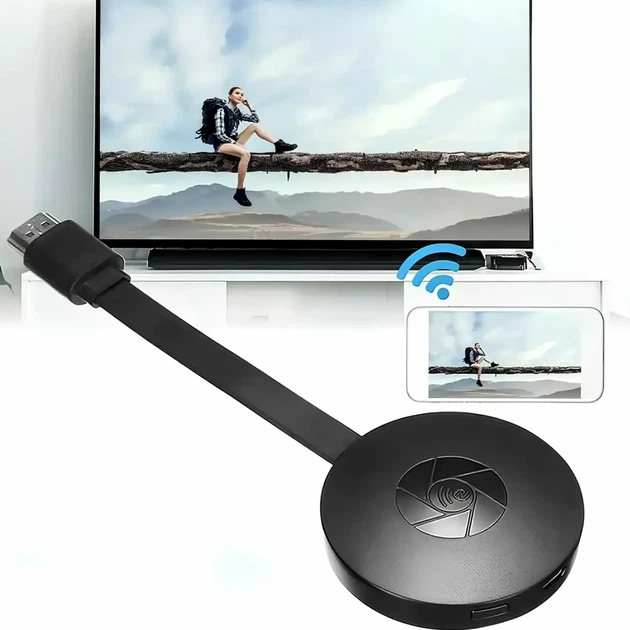 Беспроводная медиаприставка 4K HDR с Wi-Fi HDMI черная для телевизора Android 220 В 185 мм 58 мм - Фото 6 Беспроводная медиаприставка 4K HDR с Wi-Fi HDMI черная для телевизора Android 220 В 185 мм 58 мм - изображение 6