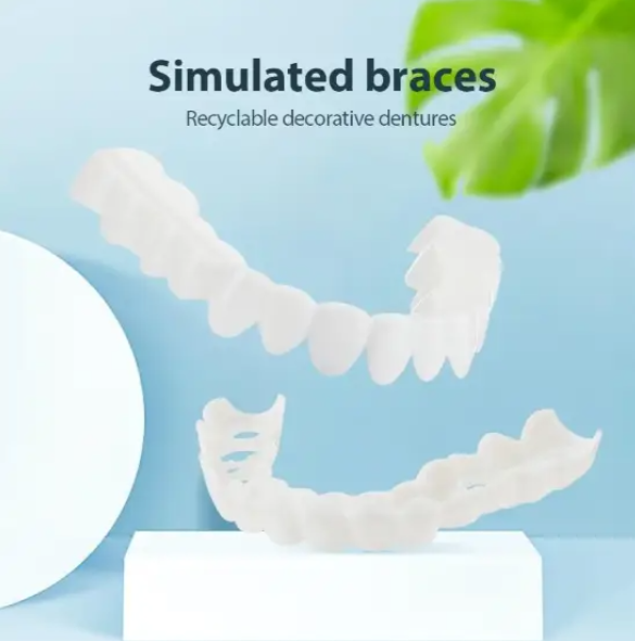 Вініри Snap on Smile Голівудська посмішка комплект 2 шт на вгору та вниз - зображення 3