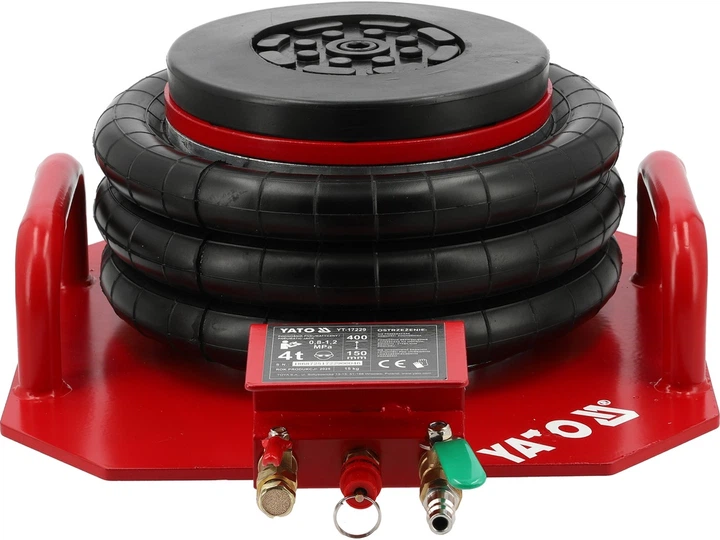 Автомобільний пневматичний підйомник YATO Сніговик 4 т короткий (YT-17229) - зображення 3