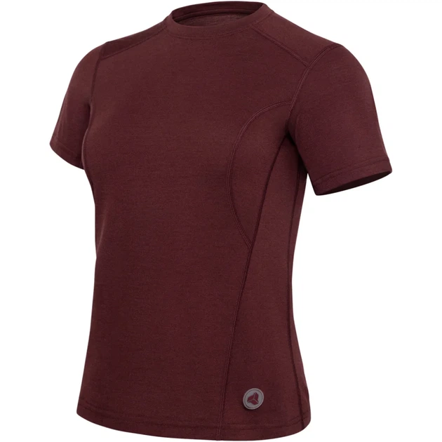 Футболка Frontier MYRRA L Women`s merino/cool max Burgundy - изображение 2