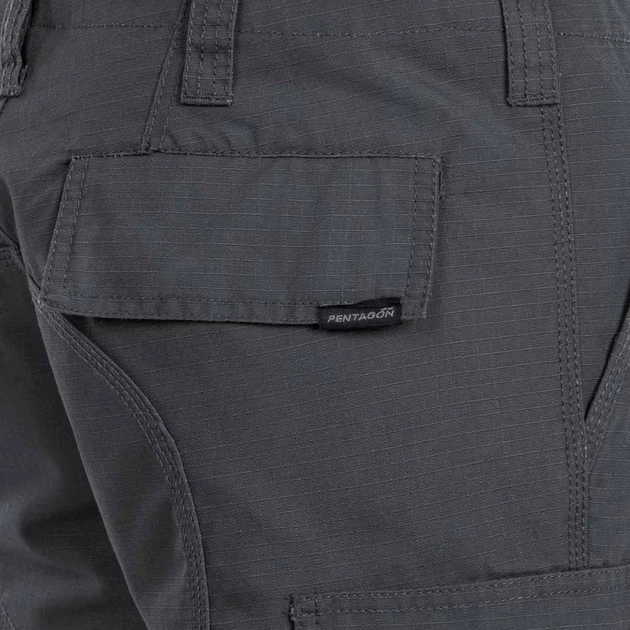 Шорты Pentagon BDU Short Pants 44 Cinder Grey - Фото 4 Шорты Pentagon BDU Short Pants 44 Cinder Grey - изображение 4